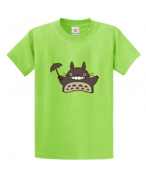 My Neighbour Totoro Cute Classic Unisex Kids and Adults T-Shirt For Fantasy Animated Movie Fans